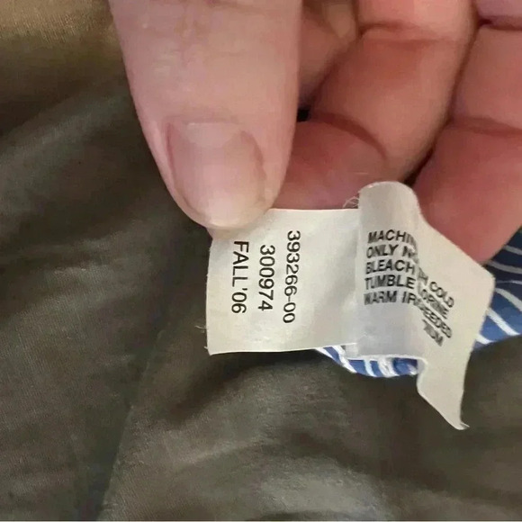 Vintage Boys Gap Kids 2006 Striped Button Up Shirt Size Large (10) EUC Fall - Picture 7 of 7